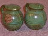 Guernsey shakers glazed prairie green